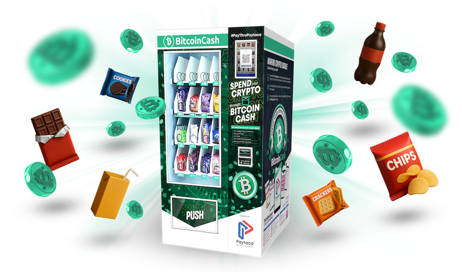 Paytaca Vending Machine Interface