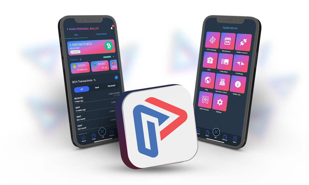 Paytaca Wallet App Interface