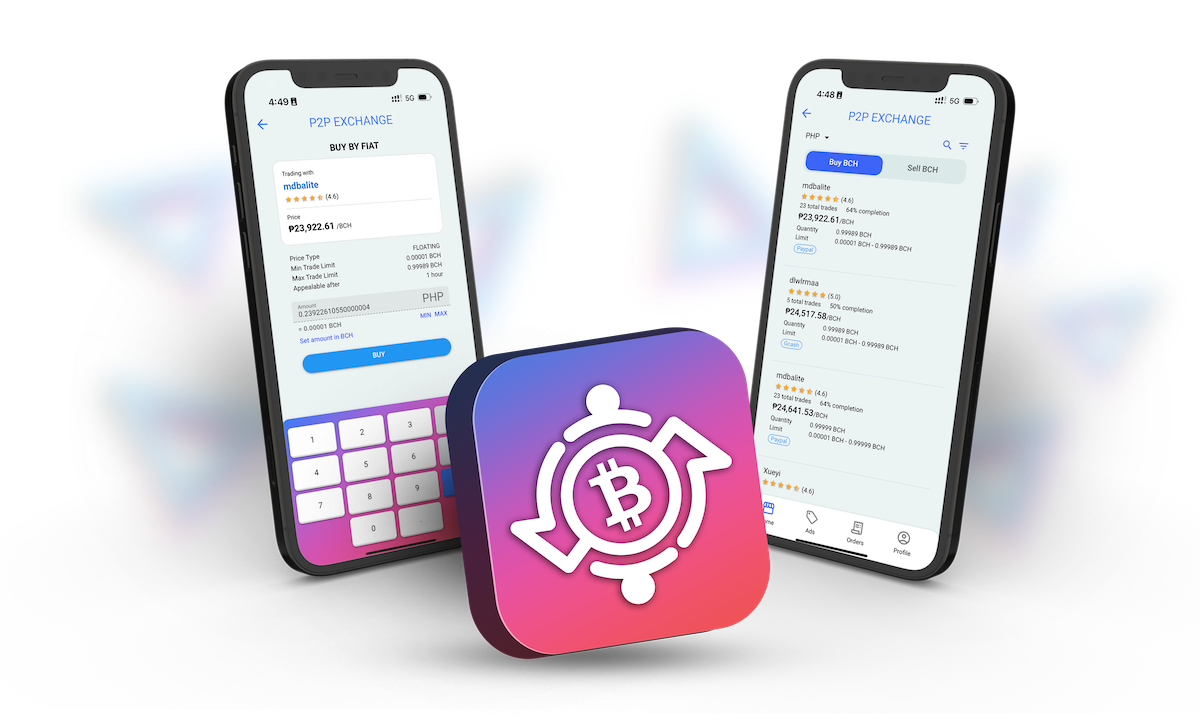 Paytaca P2P Exchange Interface